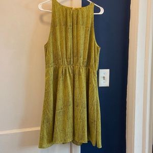 H&M Mustard-ish color with black dress